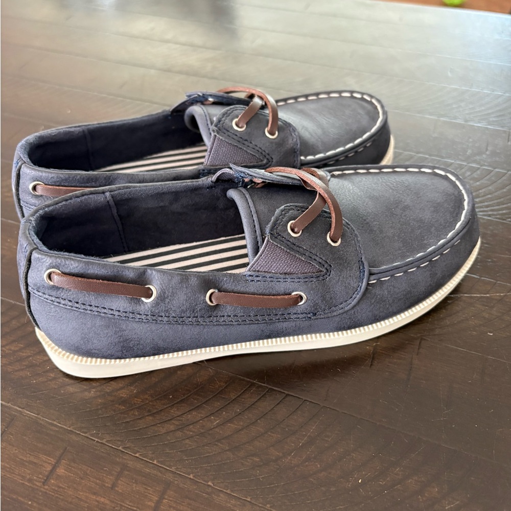 J. Crew Navy Blue Kids Boat Shoes